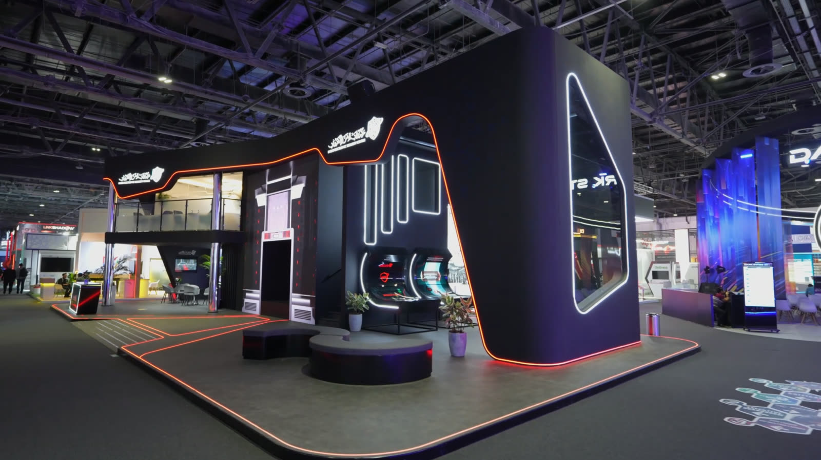 DESC holocube showcase at GISEC 2025