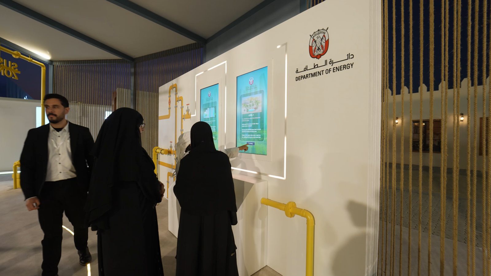 Ministry of Education family zones at Al Dhafra Festival 2025