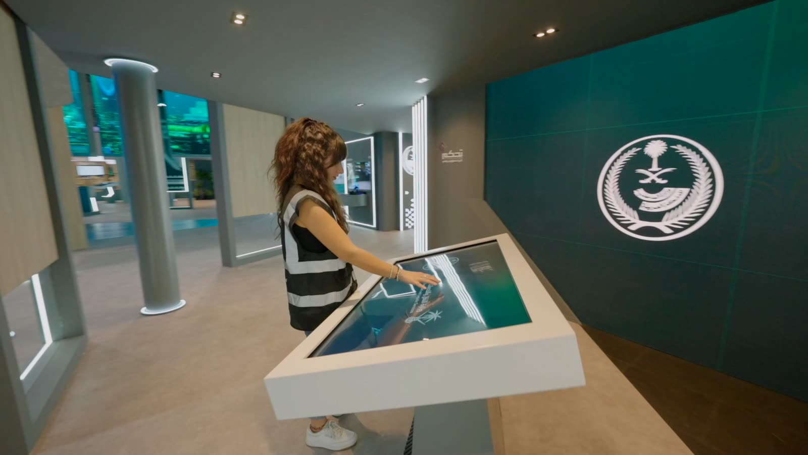 Ministry of Interior immersive area at GITEX 2022