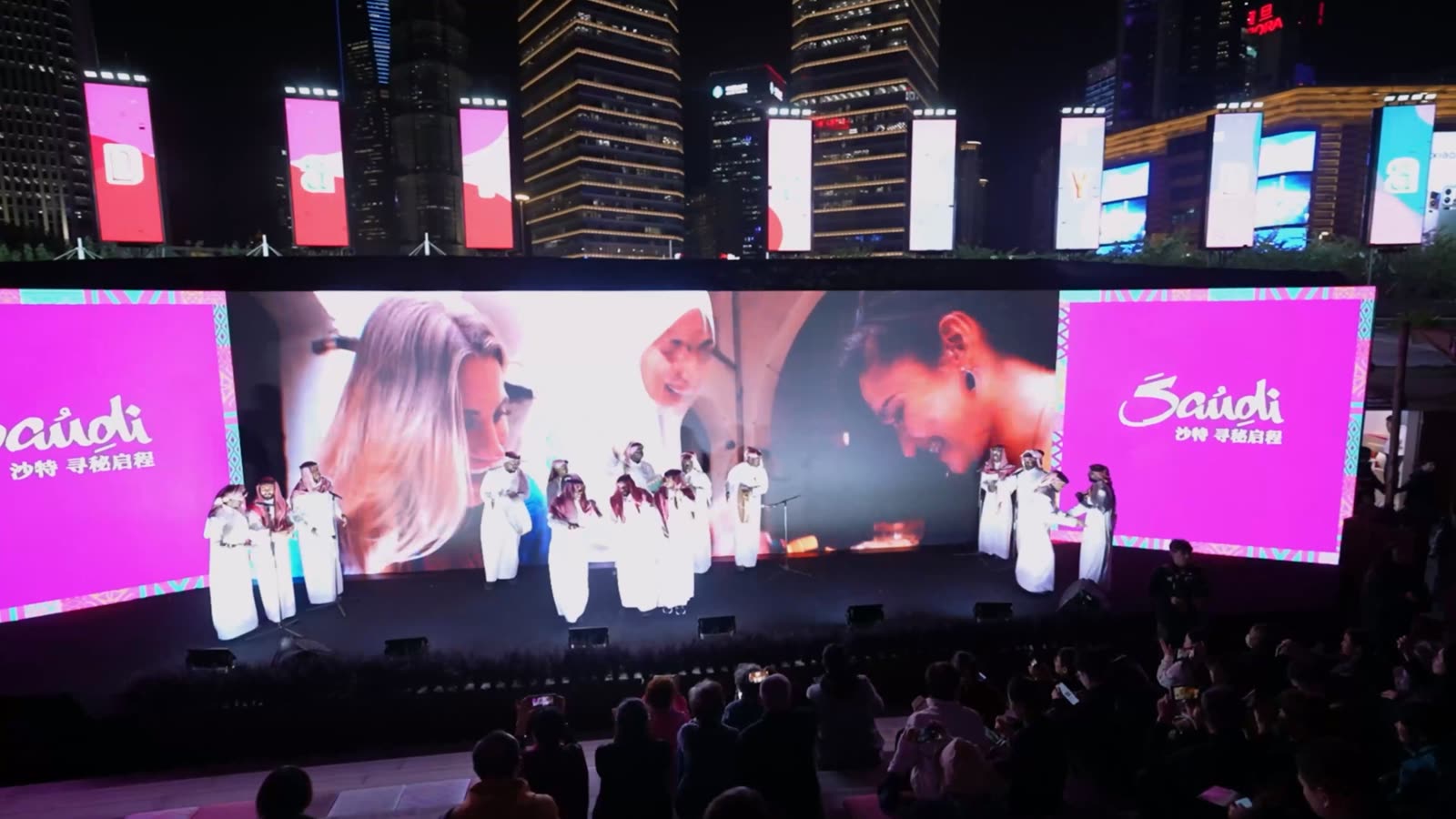 Saudi Tourism Authority pop-up experience in Shanghai