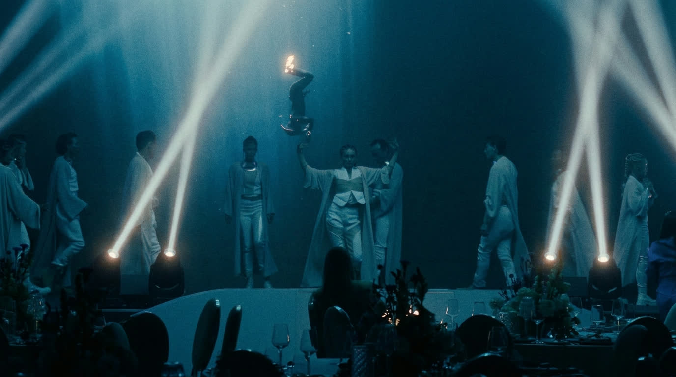 Stage performance from the STA Moscow campaign